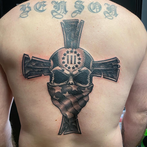 Explore small tattoo ideas for men's arms, creative tattoo ideas in Elk River, available at Subjective Art Tattoo, LLC