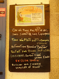 Crêperie Lacomère à Piriac-sur-Mer menu