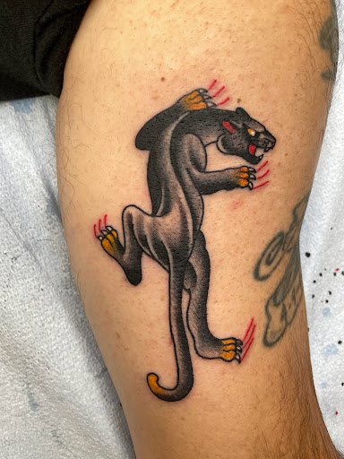 Explore neck tattoo ideas men, creative tattoo ideas in Delmar, available at Resolute Tattoo