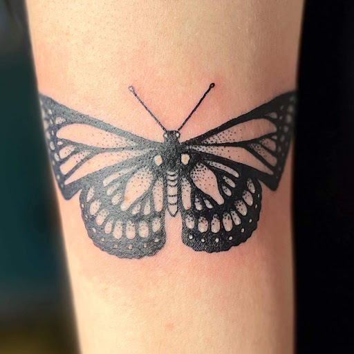 Explore tattoo space filler ideas, creative tattoo ideas in Goose Creek, available at Red Kirin Tattoo