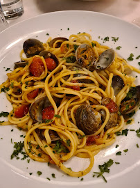 Spaghetti alle vongole du Restaurant italien Monica - Le Clan des Mamma La Baule - Restaurant de plage à La Baule-Escoublac - n°5