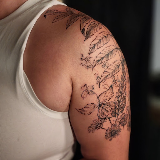 Explore mom and daughter tattoo ideas, creative tattoo ideas in Minocqua, available at Whisky Rose Tattoo Parlor