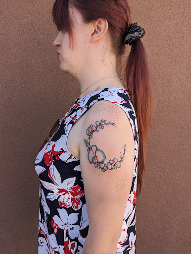 Explore female wrist tattoos ideas, creative tattoo ideas in Albuquerque, available at Holy Fool Tattoo Club