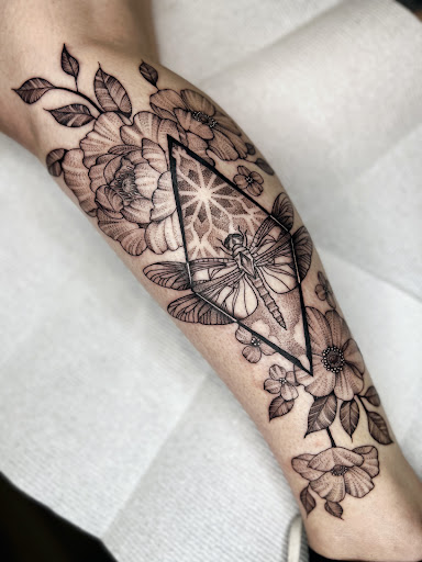 Explore silly goose tattoo ideas, creative tattoo ideas in Savannah, available at tattoos by delan