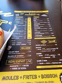 Menu / carte de Pizza traiteur - La bonne franquette à Valras-Plage