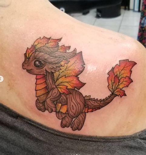 Explore let go tattoo ideas, creative tattoo ideas in Woodstock, available at Lost Lagoon Tattoo