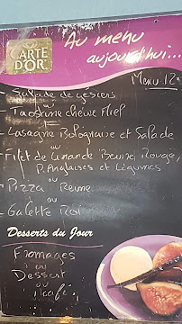 Carte du Pizzeria Crèperie Grill Manureva à Saint-Herblain