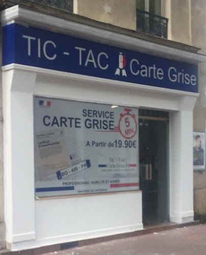 Agence d'immatriculation automobile TIC TAC Carte Grise OBJECTIFCODE Montrouge