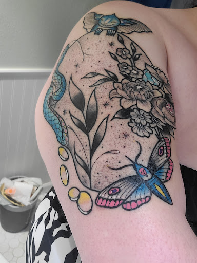 Explore graduation tattoo ideas, creative tattoo ideas in Modesto, available at Dying Art Tattoo