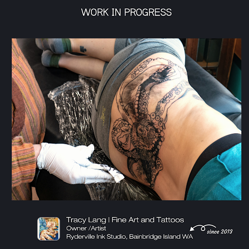 Explore tattoo ideas colorful, creative tattoo ideas in Bainbridge Island, available at Ryderville Ink Tattoos & Fine Art