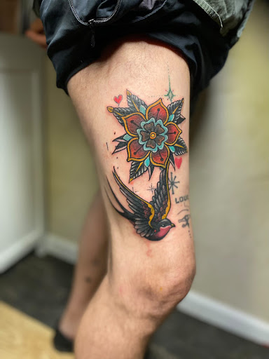 Explore inside lip tattoo ideas, creative tattoo ideas in Astoria, available at Xolotl Tattoo Gallery