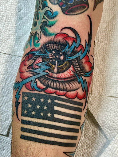 Explore female cover up tattoo ideas, creative tattoo ideas in Georgetown, available at Iron Rite Tattoo South