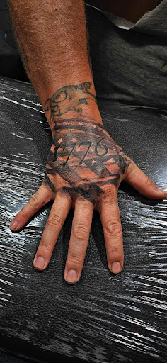 Explore climbing tattoo ideas, creative tattoo ideas in Weatherford, available at Weatherford Tattoo Co.