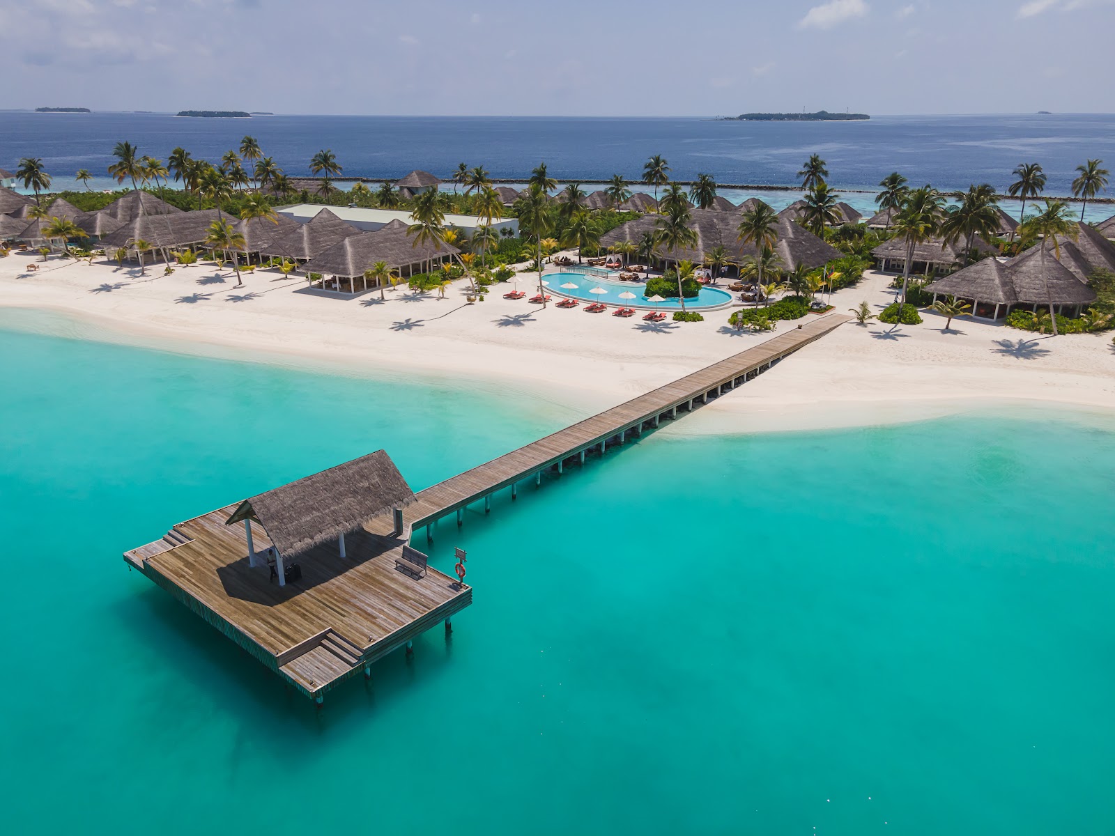 Foto de Playa Sun Siyam con muy limpio nivel de limpieza