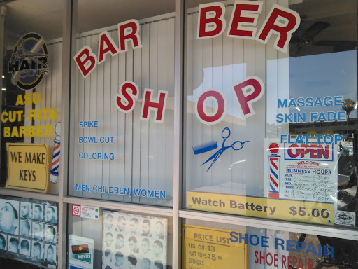 Barber Shop «Cut-Rite Barber Shop & Salon», reviews and photos, 1039 E Lemon St, Tempe, AZ 85281, USA