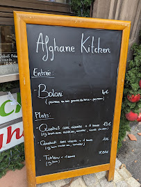 Afghane kitchen à Colmar carte