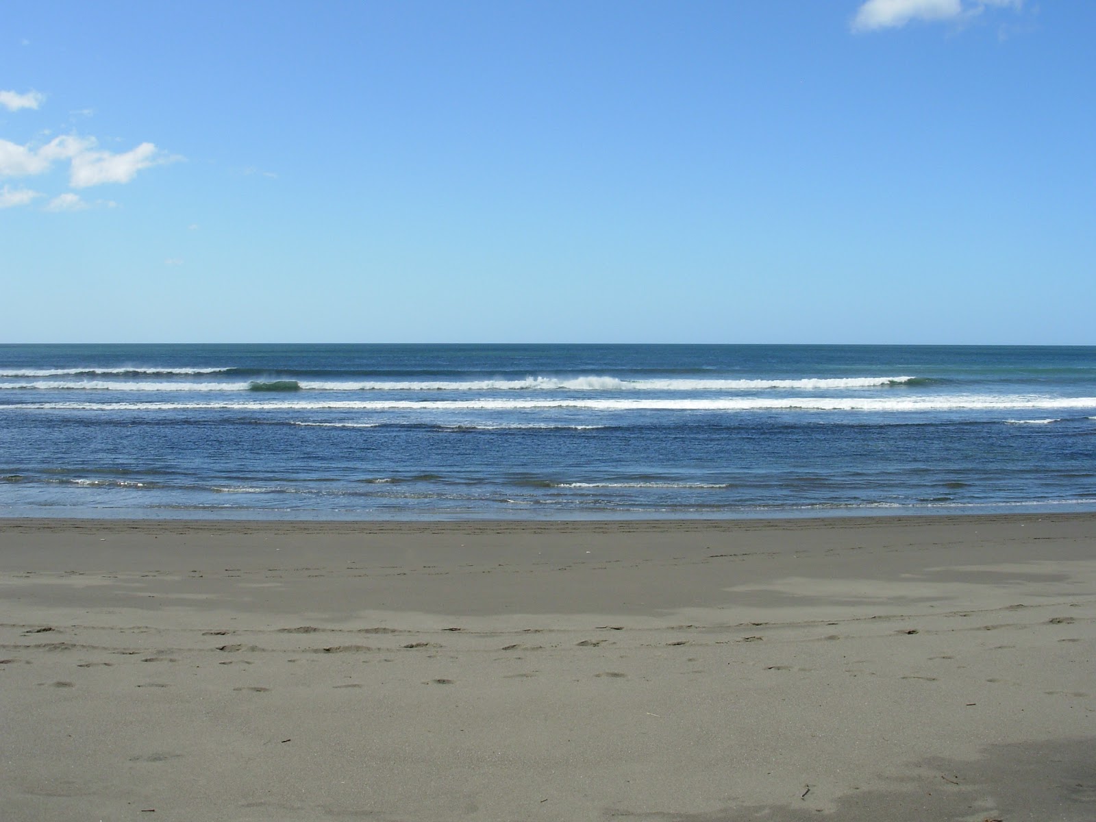 Foto di Hermosa beach con dritto e lungo