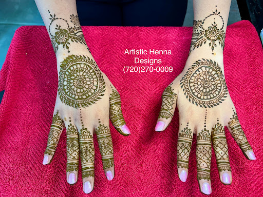 Explore full neck tattoo ideas, creative tattoo ideas in Littleton, available at Artistic Henna Designs