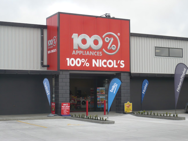 100% Nicols Appliances - Rangiora