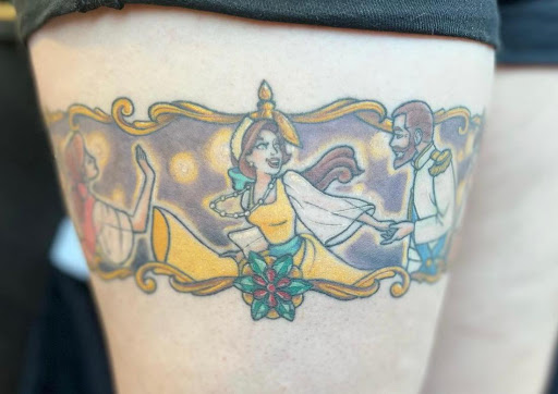 Explore tattoo ideas dolphin, creative tattoo ideas in Mcallen, available at Wild Willow Tattoo Studio
