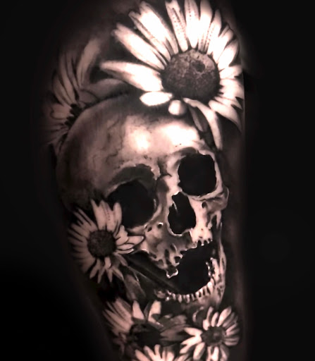 Explore men bicep tattoo ideas, creative tattoo ideas in Phoenix, available at Grand Avenue Tattoo & Piercings