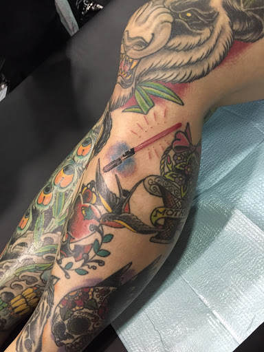 Explore back tattoo ideas for women, creative tattoo ideas in Garden Grove, available at Dr. Tattoo Studio