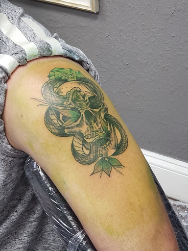 Explore anxiety tattoo ideas, creative tattoo ideas in Rockford, available at Delicious Ink Tattoo & Piercing