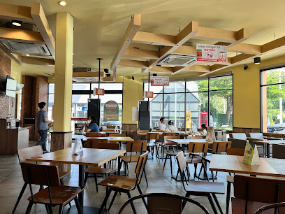 Burger King rest area ด่านทางด่วนประชาชื่นขาออก