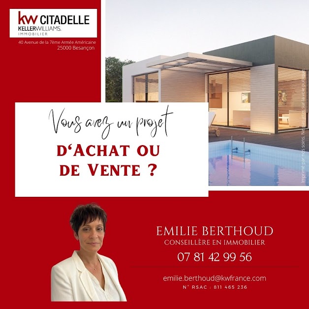Emilie Berthoud - Keller Williams Immobilier à Beaumotte-lès-Pin (Haute-Saône 70)