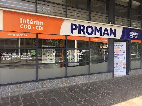 Agence d'intérim PROMAN Rodez à Rodez