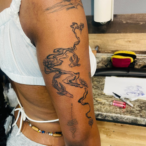 Explore hood tattoo ideas for men, creative tattoo ideas in Las Vegas, available at Posh Tattoo LV