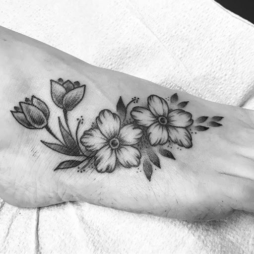 Explore 3 daughters tattoo ideas, creative tattoo ideas in San Angelo, available at Good Vibes Only Tattoo Studio