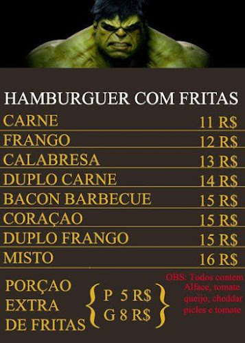Hulk Burguer - Restaurante
