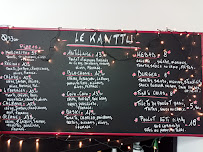 Menu / carte de Le KANTTU à Fontaines-d'Ozillac