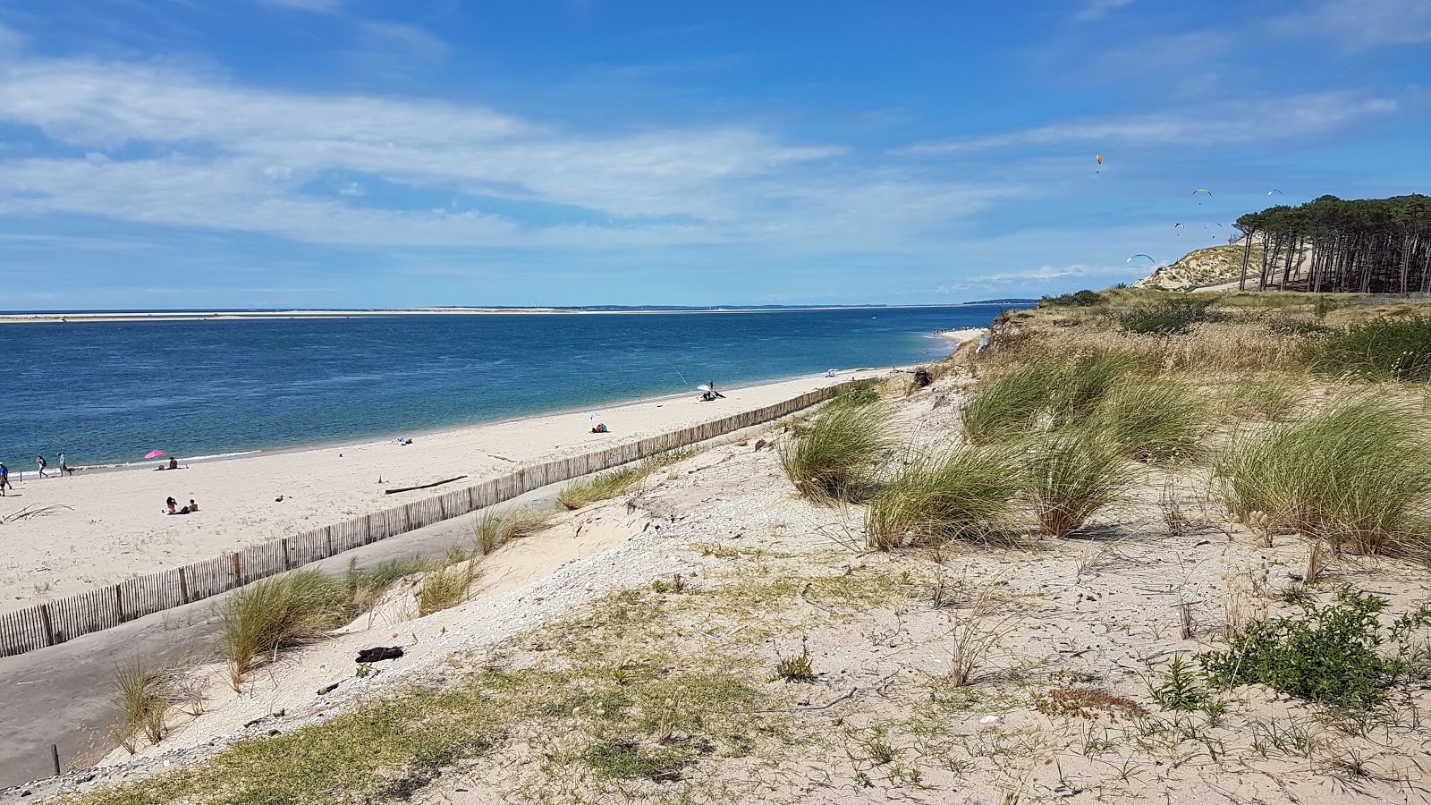 Foto av Plage du Petit Nice med turkos rent vatten yta