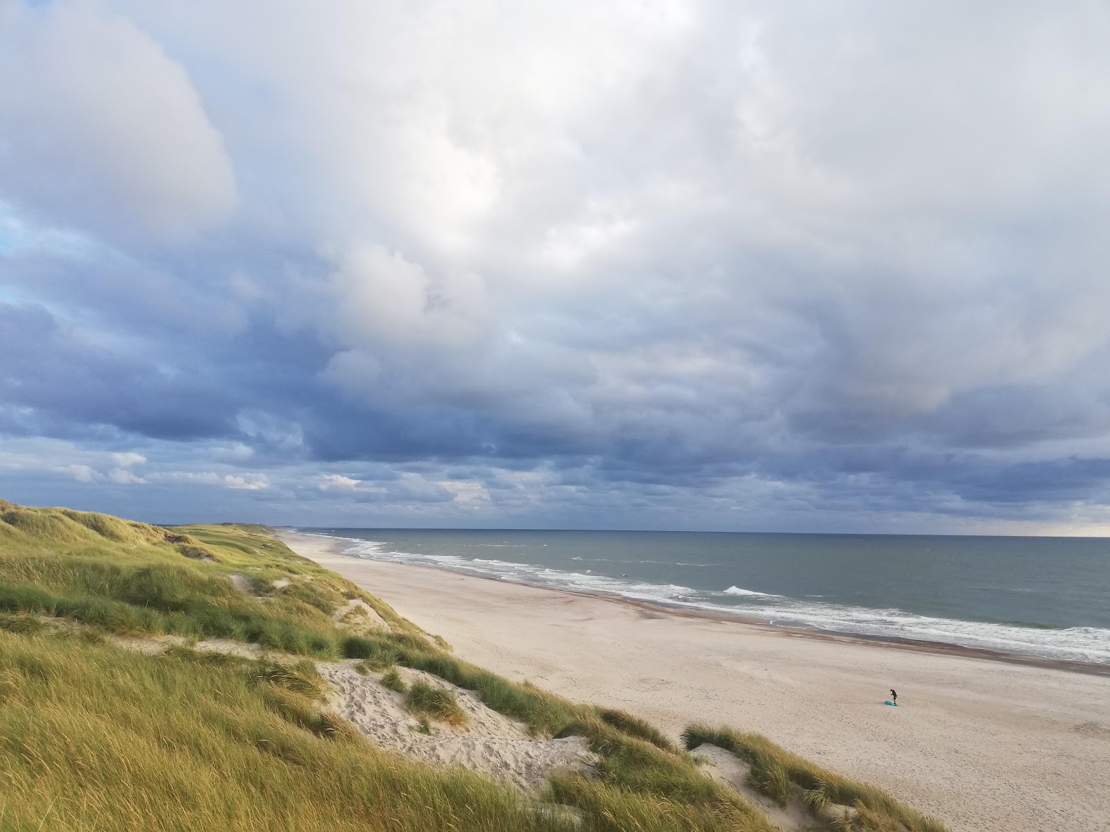 Foto av Skodbjerge Beach och bosättningen