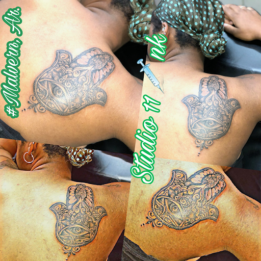 Explore shrek tattoo ideas, creative tattoo ideas in Texarkana, available at Studio 11 Ink, Barber & Beauty
