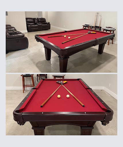Aplus Pool Table installers ,Mover’s,Repair, Re-Felting,leveling,Re-rubber Bumpers