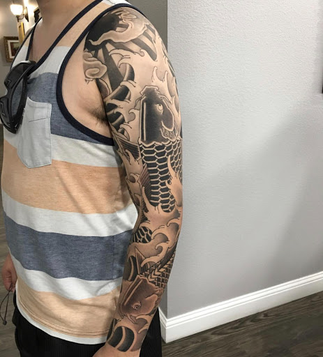 Tattoo Shop «Rebel Muse Tattoo», reviews and photos, 570 S Edmonds Ln #101, Lewisville, TX 75067, USA