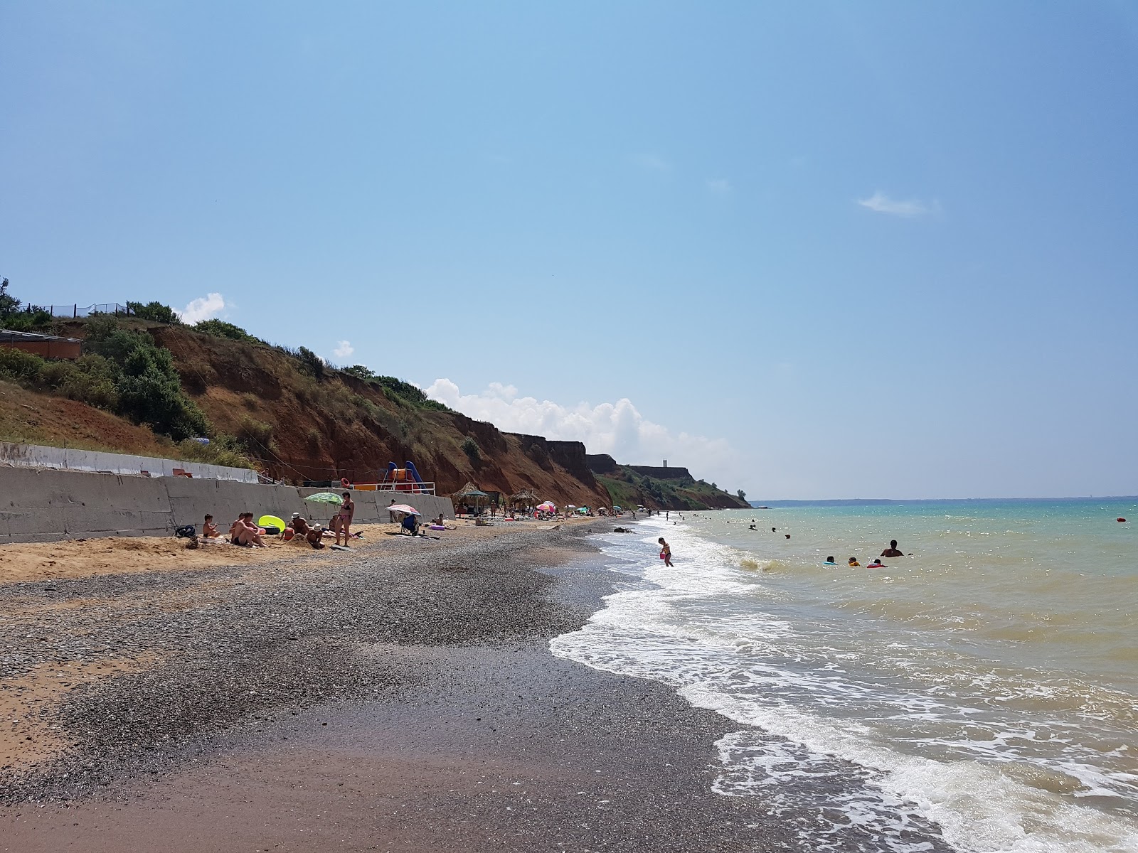 Beregovoe beach'in fotoğrafı geniş plaj ile birlikte
