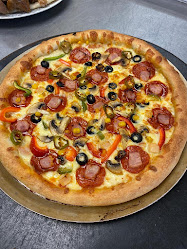 Portobello pizza