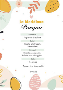 Restaurant Ristorante La Meridiana - Piani Resinelli (lc) à Abbadia Lariana (le menu)