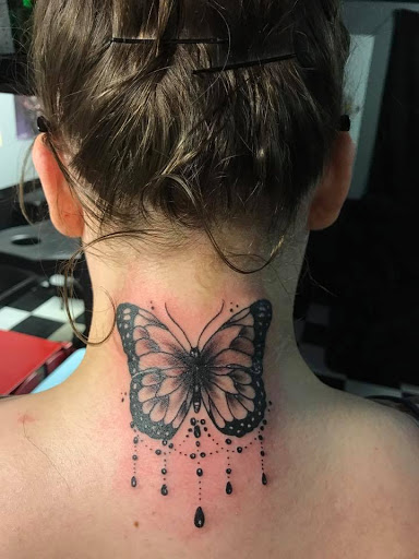 Explore ankle chain tattoo ideas, creative tattoo ideas in Nampa, available at Temptation Tattoo & Body Piercing