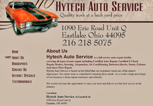 Hytech Auto Service in Eastlake, Ohio