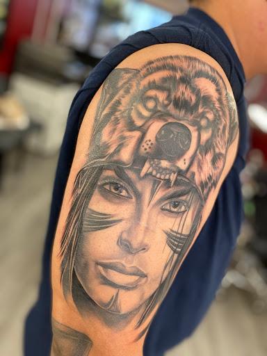 Explore goosebumps tattoo ideas, creative tattoo ideas in La Habra, available at Raining Ink Tattoo Studio