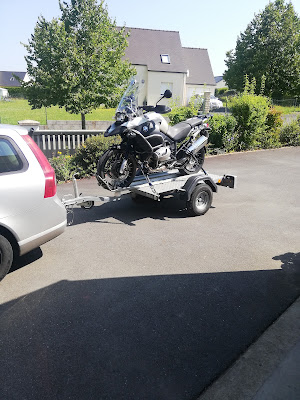 Tony Motorrad à Parthenay