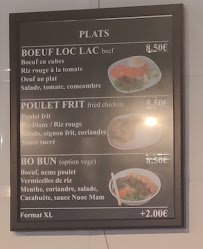 Restaurant vietnamien Addictea Cafe à Champs-sur-Marne - menu / carte