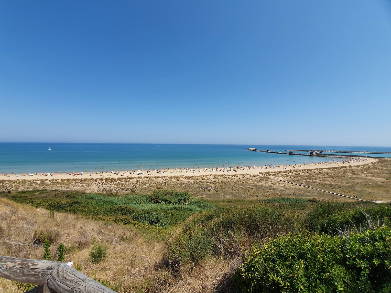 Spiaggia di Punta Penna'in fotoğrafı - rahatlamayı sevenler arasında popüler bir yer