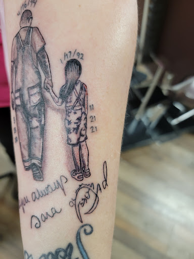 Explore calcifer tattoo ideas, creative tattoo ideas in Clarksville, available at Dark Raine Tattoo