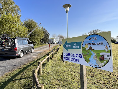 Aire Camping Cars l'Anse de Moidrey -Le Mt St Michel-Pontorson à Pontorson